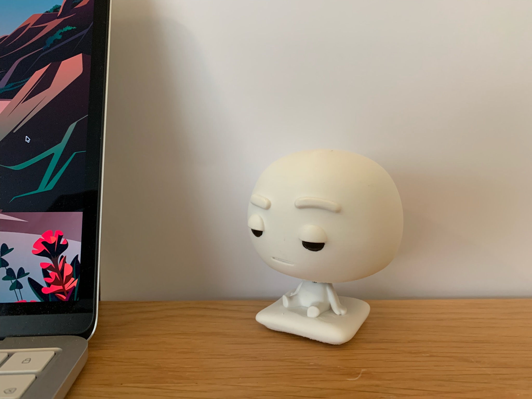 Pixl Nub on a desk during deep work