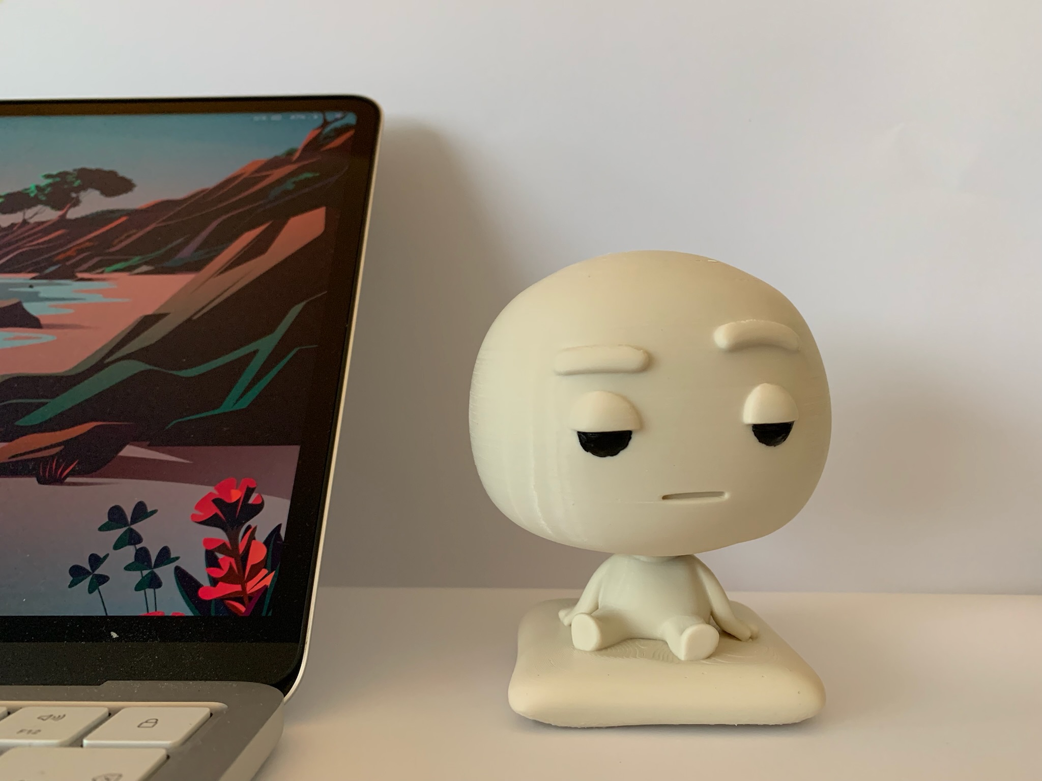 Pixl Nub counting interruptions at the desk