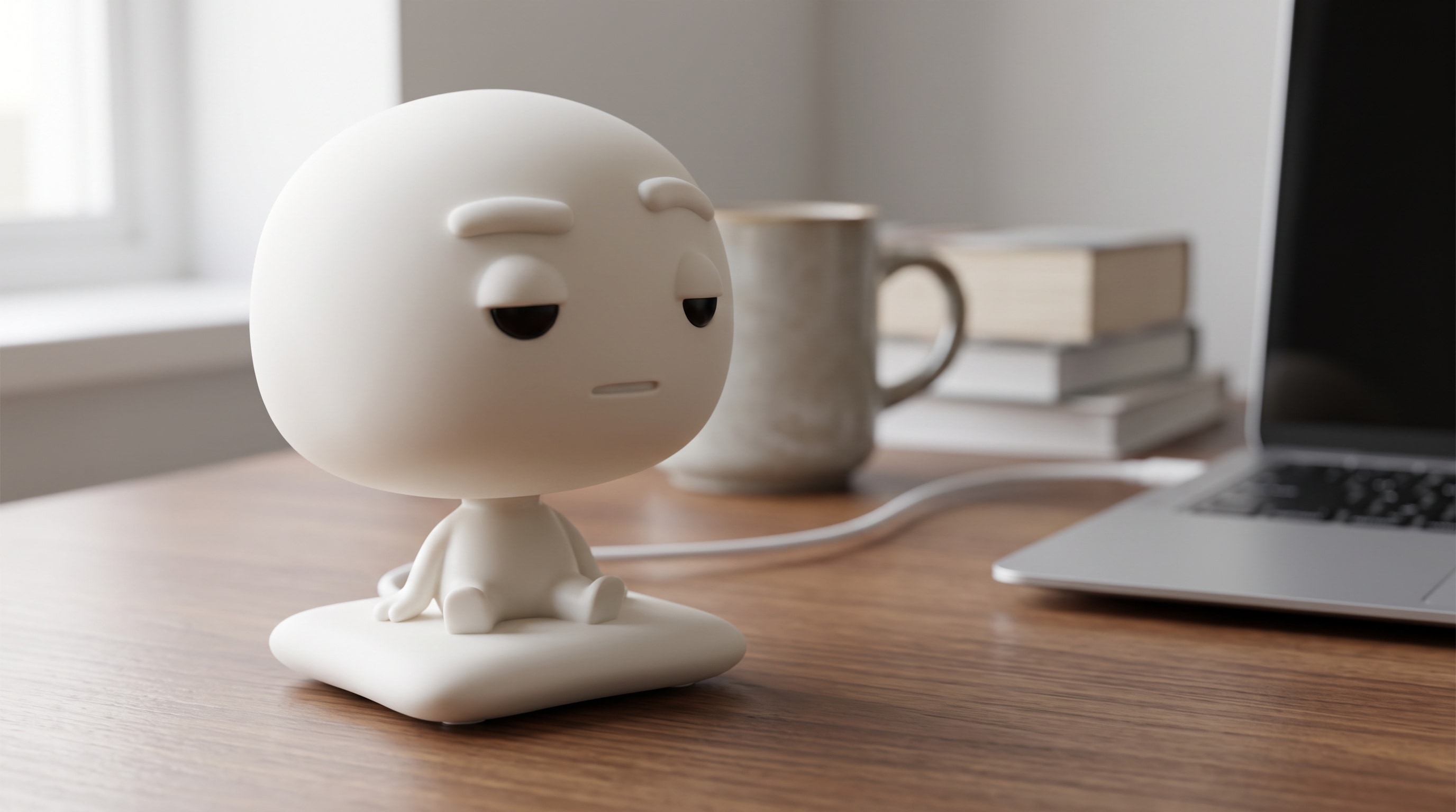 Close-up of Pixl Nub on a real desk